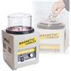 Generic Lucidatrice magnetica per gioielli, 250W, 2000RPM, Barilotto di lucidatura da 18 cm, Rotazione automatica in avanti e indietro, Timer da 1-60 minuti, Lucidatrice magnetica per hardware