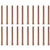 Lapiglo 3/32 (2,4 mm) per kit pinza TIG 20 pezzi per sistemi di torcia raffreddati ad aria e ad acqua WP17 WP18 WP26 compatibili con i modelli della serie PTA e Diamondback