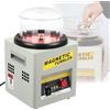 Generic Lucidatrice magnetica per gioielli, 250W, 2000RPM, Barilotto di lucidatura da 18 cm, Rotazione automatica in avanti e indietro, Timer da 1-60 minuti, Lucidatrice magnetica per hardware