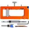 Generic Dima cerniere porta Regolabile, uso intensivo, precisione, 7,6-12,7 cm | Guida Fresatrice Cerniere Porta Per lunghezze da 7,6 a 12,7 cm per falegnameria, armadi, interni, esterni, residenziale, ga