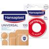Hansaplast Cofanetto kit pronto soccorso con Cerotto su Rocchetto CLASSIC 5 m x 2.5 cm e Cerotti UNIVERSAL 100 pezzi, Cerotto rotolo su nastro e cerotti impermeabili - Kit Esclusiva Amazon