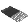 ZJIEYU Pannello di Estensione Tattico Molle, Portapiastra Toracica In Composito per Giubbotto, Pannello di Adattamento con Fibbia In Nylon per Giubbotto da Caccia e Softair(Black)