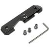 ACEXIER Piastra Laterale a Coda di Rondine in Acciaio tattico per Ricevitore fresato Stampato per Fucile da Caccia AK/Saiga Airsoft Wrench AK47 Side Scope Mount