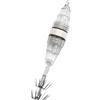 ZUZZEE 7.5/10cm Luce subacquea LED Pesca Esca Pesca Esca Luce Squid Hook (senza ganci blu)