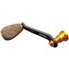 NbgrvB Per Daiwa Spinning Reel 70mm Vite In Fibra di Carbonio Singola Maniglia Gruppo Pomello con 2 Cuscinetti Oro Viola Argento Rosso Nero Parte di Riparazione Pesca Oro
