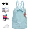 Generic Zaino impermeabile Dry Bag, Dry-Wet Travel Sports Backpack | Impermeabile Piscina Spiaggia Gear Bag Dry Wet Travel Sport, Multifunzionale Portatile Palestra per Campeggio