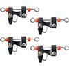 Tsophreniq 4 clip di rilascio di tensione pesante per la pesca in mare Downrigger clip di rilascio Outrigger per pesca a traina Downrigger