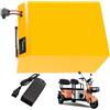 FREEDOH Batteria per Moto elettrica 60V LiFePO4 60V 20AH 32AH 40AH 53AH 65AH Batterie per Triciclo con Caricabatterie,60v53ah