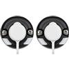 Generico Base di Montaggio for portacanna in Nylon, Staffa Robusta for Kayak e Attrezzatura da Pesca for gommoni(6 Piece)
