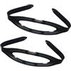 Uqezagpa 2Lots - Fascia di ricambio per maschera da snorkeling in silicone antiscivolo, comoda fascia per snorkeling