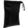 jojofuny Borsa Pieghevole in Oxford per Costume da Bagno e Giacca a Vento, Compatta e Resistente, per Nuoto e Viaggio, Colore Nero 30x22,5 Cm