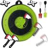 Generico Axe Throwing Set | 113x43x53cm Indoor Outdoor Sports Activities | Foam Axe Throwings Toy For School Picnic Park Playground Beach Camping Party Carnival Patio Lawn Backyard Birthday Game Kids Adults