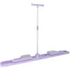KQFCAZRE Simulatore Dischi Multifunzione Stepper Laterale Resistente Tavola Oscillante Fitness per Casa, Senza Maniglia, Rosa Chiaro