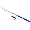Zpengtai Canna da Pesca Canna da Pesca telescopica Portatile 2,1 m, Canna in Fibra di Vetro, Viaggio in Mare, Spinning