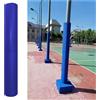 Generic Imbottitura per pali rotondi in metallo, altezza 2,4 m, diametro 20,3 cm, resistente alle intemperie e ai raggi UV, per garage, cantina, campo esterno