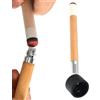 Generic Shaper - Supporto per punta della stecca da biliardo, gesso tascabile per biliardo, con scatola di gesso 2 in 1, antiscivolo, portatile, per una riparazione