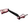 CashMuch Maniglia a bilanciere leggera in fibra di carbonio per Stella per Stradic Complex F4 F6 per Twinpower Cardif per Sahara per Nasci Reel Parts colore argento (rosa)
