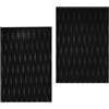 Beimus 2 cuscinetti di trazione per tavola da surf antiscivolo Skimboard Trazione Pad antiscivolo Deck Grip Coda Enduring Trimmable