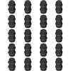 CAZSTYK 20lots Flessibile Della Bici Interno Del Cavo Protezioni Del Telaio Freno Shifter Silicone Coperture Biciclette Accessori Impermeabilizzato Biciclette Manicotti