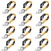 POPETPOP 12 Borse Rete in Nylon Resistente per Palloni, Accessorio Basket Portatile e Multiuso per Sport all Aperto