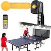 Generic Macchina da ping pong automatica, combinazione libera di programmazione palla rotazione, 20 modalità di atterraggio, altezza regolabile, per principianti e allenamento professionale