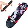 Générique Finger Skateboards - Giocattolo per la torre di chiave, kit di per skateboard per giocattolo da ufficio, scorrevole, morbido per ragazzi e ragazze, mini skateboard durevole, gioco e collezione