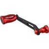 Lastdaytime Compatibile con Daiwa Fuego Salamandura Prorex per bobina Lt in fibra di carbonio manopola singola maniglia per riparazione o per modifica in 12 colori (nero)