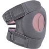 Tsophreniq Ginocchiera professionale da arrampicata in silicone Shock regolabile ginocchiera