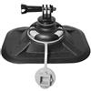 Generico Kit di Montaggio con Base sferica in PVC, Staffa Universale for GPS, ecoscandaglio, Fotocamera e Bandiera di Sicurezza su gommone e Kayak(Oar Mount)