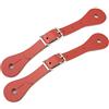 Generic Cinturino per speroni equestri in Vera Pelle Fatto a Mano, Accessori Western per l'Equitazione da Uomo, Cinturino in Pelle con Fibbia Regolabile e Fodera Liscia per la (Marrone)