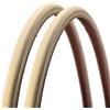 Generico Compatibile con Kenda 700C 700x23C Pneumatico for Bici da Strada retrò Ultraleggero Rosso Giallo Lato 110PSI 430g,Componenti(2pc 700x23C Beige)