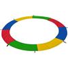 Generic Mini trampolino pieghevole per bambini e adulti, spesso in PVC, cuscino di sicurezza con molla per il trampolino, ideale per allenamento fisico corporeo, interni/giardino/allenamento