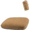 ZEPFJHE Slow Rebounds - Cuscino cervicale in memory foam, per allineamento della colonna vertebrale, riduce la pressione della testa, pieghevole, per attività all'aperto, pendolari, cuscino in memory
