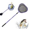 Generic Rete da pesca allungabile | Rete da pesca telescopica | Rete da pesca per stivali - Per trote, pesce gatto, escursioni, kayak, gite in barca, laghi e acqua salata