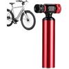 Generic Gonfiatore pneumatici | Kit di gonfiaggio bici | Attrezzi per ruote per bici da corsa mountain bike sport all'aria aperta avventura viaggio strada scooter emergenza