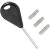 Tsophreniq Universals Tavola da Surf Pinna Esagonale con Viti Tavola da Surf Pinna per Tavola da Surf Wakeboard Longboard Surf Attrezzature per Sport Acquatici