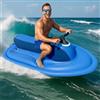 Aredwhiterui Gommone A Motore Per 2 Persone - Capacità 220kg | Sicurezza Con Doppia Pinna | Controllo 10 Velocità (Max 7 km/h) | Autonomia 130 Minuti | Per Piscina, Lago E Mare onlyBoat