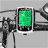 Kivivaka ABS per Bicicletta Wired Computer Tachimetro Contachilometri con Retroilluminazione Installare Ciclismo per Nero Rosso