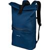 URBAN ZWEIRAD - Zaino arrotolabile - Zaino per uomo e donna in bottiglie di PET - Rolltop per il tempo libero, università e scuola, ecc. - Zaino arrotolabile impermeabile, Blu, 40