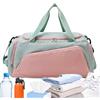 Generisch Borsa sportiva Duffle, borsa da calcio per ragazzi, zaino da allenamento impermeabile per viaggi, fitness, yoga, nuoto, basket, calcio, Nero , Siehe Beschreibung, Vedi descrizione