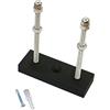 Beimus Espositore da parete per skateboard, montaggio a parete per skate deck verticale galleggiante per skateboard per riporre e collezionare rack espositore verticale orizzontale staffa