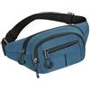 DVMSIEF Chest Bag Marsupi Uomo Donna multitasche Portafogli a mani libere Borse for allenamento Corsa da viaggio(Green)