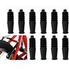 Qaziuy 10 soffietto in gomma, universale, soffietto per bicicletta, soffietto in gomma, accessori per freni, passacavo per bicicletta, cavo V-Brake, noodle, bagagliaio, protezione antipolvere