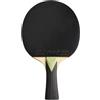 Allthingstore Racchetta da ping pong con 7 strati di legno e manico lungo svasato per giocare a tutto tondo, colori: rosa, verde, blu (verde)