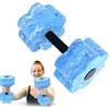 Generisch Bilanciere per fitness, acqua, con cellule a pressione d'acqua, manubri leggeri per esercizi in piscina, riutilizzabili, attrezzatura da allenamento portatile, per uomini e donne