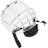 Kichvoe Visiera per Casco da Hockey su Ghiaccio in Policarbonato Trasparente Antiappannamento Adattabile per Adulti e Giovani, Protezione per Partite Competitive