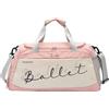 Etoile Borsone Danza Ballet per Techdance TH-203 con Manici e Tracolla Regolabile e Staccabile Ballo Danza Classica Relax Ballerina Saggio Teatro Scuola Trolley Dance (Nero, 50 x 23 x 27 cm)