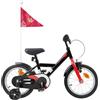 vidaXL Bicicletta per bambini da 12 pollici per bambini da 2 a 4 anni, colore nero, manubrio regolabile per biciclette per bambini, parco giochi, percorso scolastico, guida fresca per i piccoli