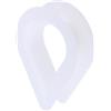 diwedaso Ditale avanzato in Nylon con Occhielli in plastica, Applicazioni con Occhielli per Corde da 12 mm. Ditale Nylon Nuovo al 100 Realizzato plastica.