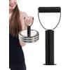 Generic Maniglie Kettlebell per manubri corti e manubri, impugnatura regolabile, convertitore kettlebell con portata di 100 kg, per dischi lunghi, per allenamento fitness a casa e in palestra